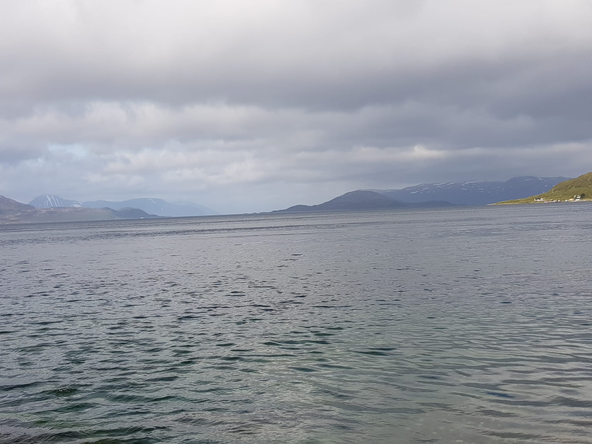 ruhige see